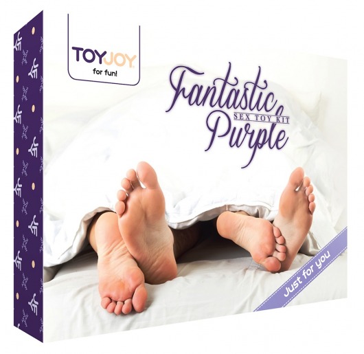 Эротический набор FANTASTIC PURPLE SEX TOY KIT - Toy Joy - купить с доставкой в Коврове