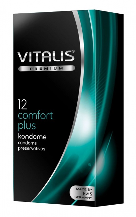 Контурные презервативы VITALIS PREMIUM comfort plus - 12 шт. - Vitalis - купить с доставкой в Коврове