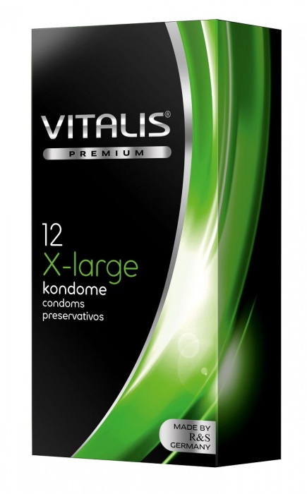 Презервативы увеличенного размера VITALIS PREMIUM x-large - 12 шт. - Vitalis - купить с доставкой в Коврове