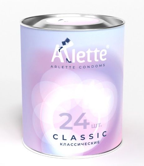 Классические презервативы Arlette Classic - 24 шт. - Arlette - купить с доставкой в Коврове