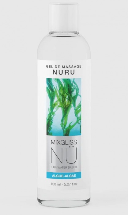 Массажный гель на водной основе Mixgliss NU Algae - 150 мл. - Strap-on-me - купить с доставкой в Коврове