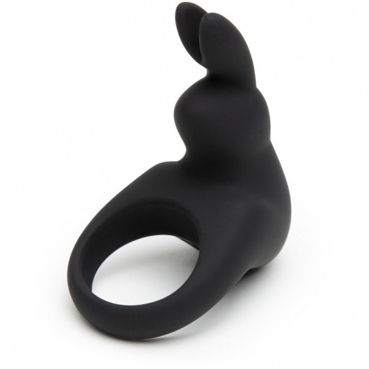 Черное эрекционное виброкольцо Happy Rabbit Rechargeable Rabbit Cock Ring - Happy Rabbit - в Коврове купить с доставкой