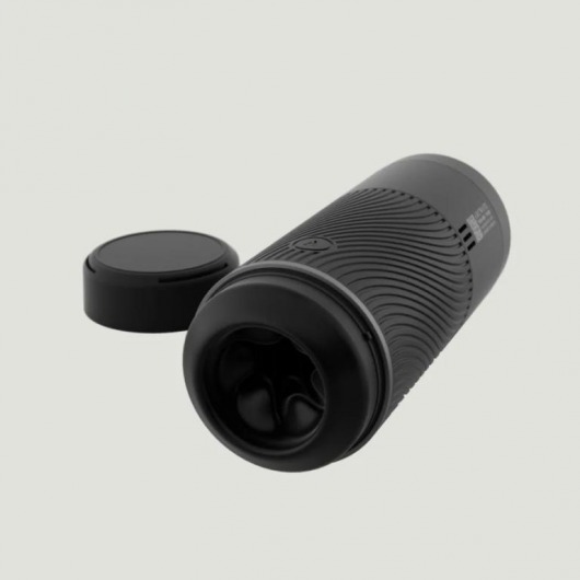 Черный мастурбатор с контролем всасывания Arcwave Pow Stroker - Arcwave - в Коврове купить с доставкой