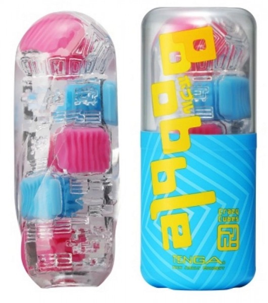 Мастурбатор Tenga Bobble Crazy Cubes - Tenga - в Коврове купить с доставкой