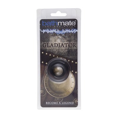Чёрное эрекционное кольцо Gladiator - Bathmate - в Коврове купить с доставкой