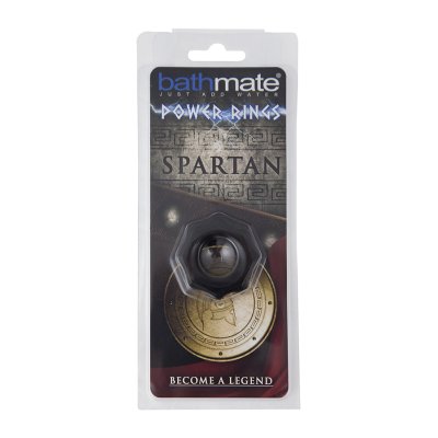 Чёрное эрекционное кольцо Spartan - Bathmate - в Коврове купить с доставкой