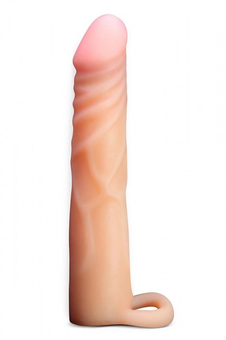 Телесная насадка на пенис Cock Xtender - 17,7 см. - Blush Novelties - в Коврове купить с доставкой