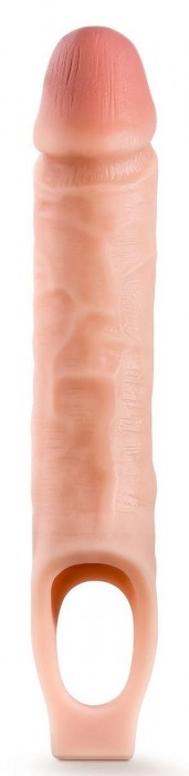 Телесная насадка на пенис 10 Inch Cock Sheath Extender - 25 см. - Blush Novelties - в Коврове купить с доставкой