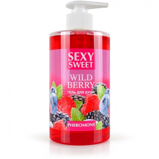 Гель для душа Sexy Sweet Wild Berry с ароматом лесных ягод и феромонами - 430 мл. -  - Магазин феромонов в Коврове