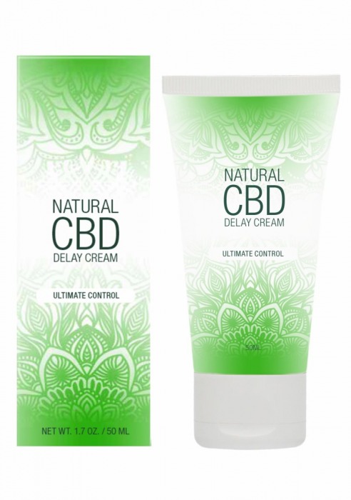 Крем-пролонгатор Natural CBD Delay Cream - 50 мл. - Shots Media BV - купить с доставкой в Коврове