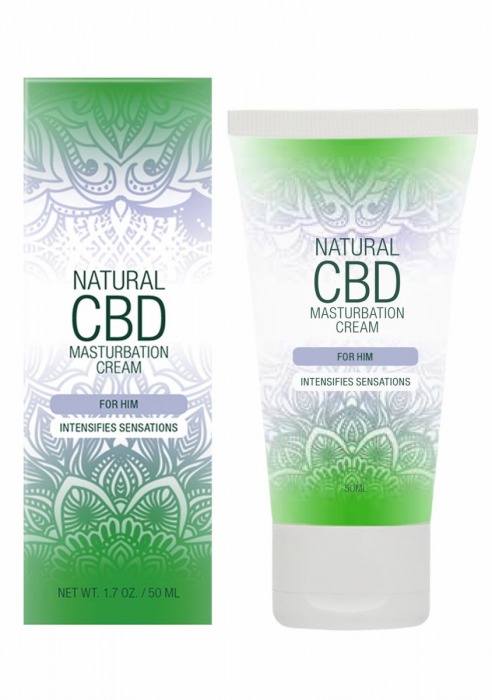 Крем для мастурбации для мужчин Natural CBD Masturbation Cream For Him - 50 мл. - Shots Media BV - купить с доставкой в Коврове