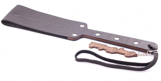 Гладкий мягкий удлиненный пэддл с заклепками - 32 см. - Crazy Handmade - купить с доставкой в Коврове