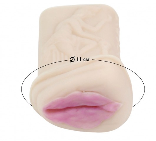 Мастурбатор-вагина из киберкожи - LOVETOY (А-Полимер) - в Коврове купить с доставкой