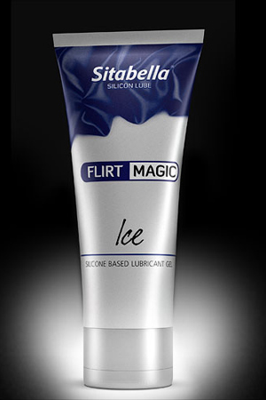 Силиконовая гель-смазка FLIRT MAGIC Ice с лёгким пролонгирующим эффектом - 75 мл. - Sitabella - купить с доставкой в Коврове