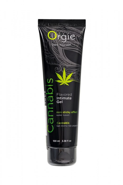 Интимный гель на водной основе ORGIE Lube Tube Cannabis - 100 мл. - ORGIE - купить с доставкой в Коврове