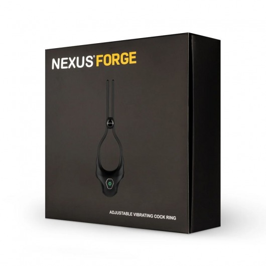 Черное эрекционное лассо с вибрацией Nexus Forge - Nexus Range - в Коврове купить с доставкой
