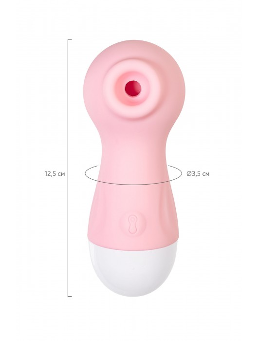 Розовый вакуум-волновой стимулятор Ixora - ToyFa