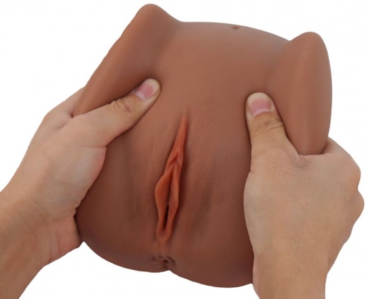 Мастурбатор Black Beauty - вагина и анус - S-HANDE - в Коврове купить с доставкой