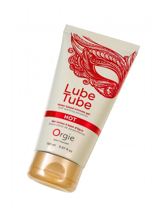 Интимный гель на водной основе Lube Tube Hot с разогревающим эффектом - 150 мл. - ORGIE - купить с доставкой в Коврове