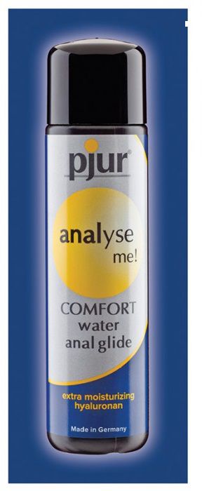 Анальный лубрикант pjur ANALYSE ME Comfort Water Anal Glide - 2 мл. - Pjur - купить с доставкой в Коврове