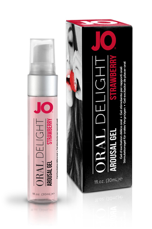 Клубничный лубрикант для оральных ласк Oral Delight Strawberry Sensation - 30 мл. - System JO - купить с доставкой в Коврове