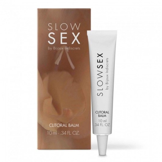 Бальзам для клитора Slow Sex Clitoral Balm - 10 мл. - Bijoux Indiscrets - купить с доставкой в Коврове