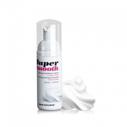 Лубрикант нежнейшая пенка Super Smooth Foaming Intime Lubricant - 50 мл. - Love to Love - купить с доставкой в Коврове