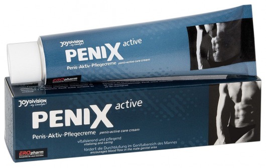 Возбуждающий крем для мужчин PeniX active - 75 мл. - Joy Division - купить с доставкой в Коврове