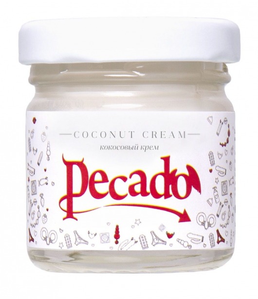 Массажная свеча Сoconut Cream - 35 мл. - Pecado - купить с доставкой в Коврове