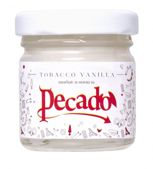 Массажная свеча Tobacco Vanilla - 35 мл. - Pecado - купить с доставкой в Коврове