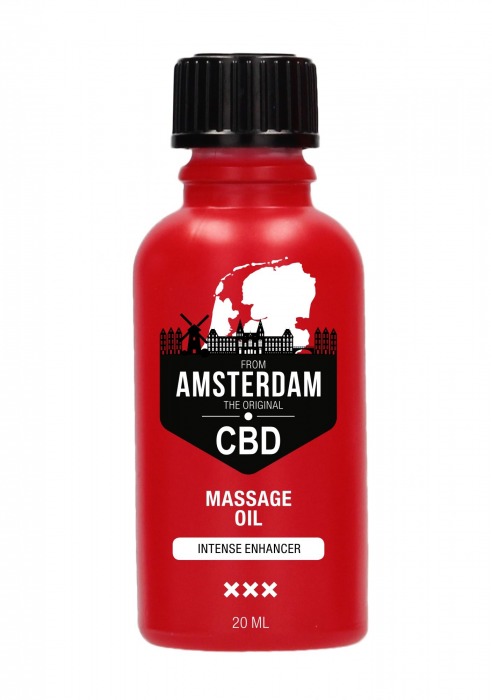 Стимулирующее масло Intense CBD from Amsterdam - 20 мл. - Shots Media BV - купить с доставкой в Коврове