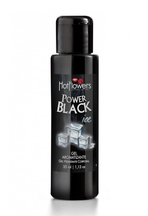 Стимулирующий гель для массажа Power Black - 35 мл. - HotFlowers - купить с доставкой в Коврове