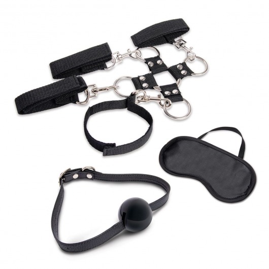 Набор для фиксации из 7 предметов Hogtie   Ball Gag Kit - Lux Fetish - купить с доставкой в Коврове