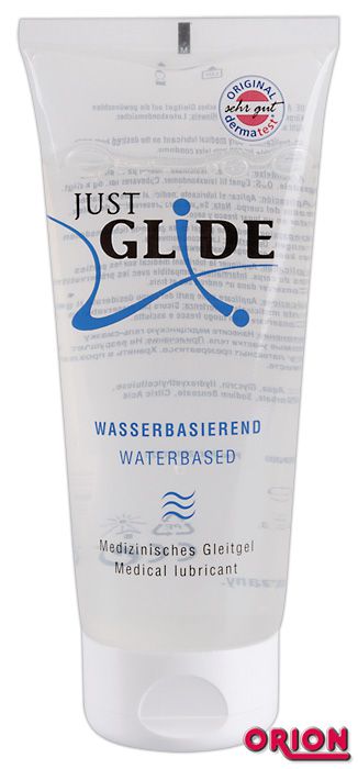 Вагинальная смазка на водной основе JUSTGLIDE - 200 мл. - Orion - купить с доставкой в Коврове