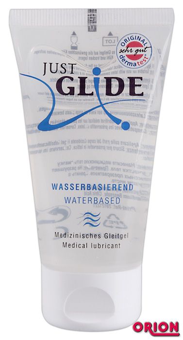 Вагинальная смазка на водной основе JUSTGLIDE - 50 мл. - Orion - купить с доставкой в Коврове