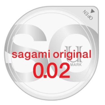 Ультратонкий презерватив Sagami Original - 1 шт. - Sagami - купить с доставкой в Коврове