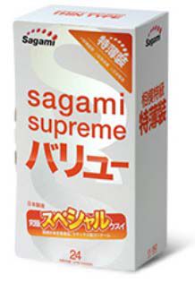 Ультратонкие презервативы Sagami Xtreme SUPERTHIN - 24 шт. - Sagami - купить с доставкой в Коврове