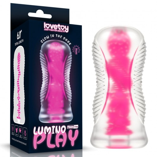 Светящийся в темноте мастурбатор 6.0 Lumino Play Masturbator - Lovetoy - в Коврове купить с доставкой