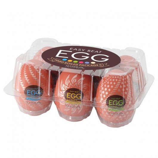 Набор из 6 мастурбаторов-яиц Tenga Egg Variety Pack V - Tenga - в Коврове купить с доставкой