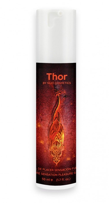 Возбуждающий унисекс гель Thor Fire Gel - 50 мл. - Nuei cosmetics - купить с доставкой в Коврове