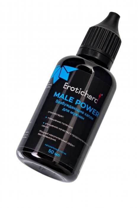 Капли для мужчин Erotichard Male Power - 50 мл. - Erotic Hard - купить с доставкой в Коврове
