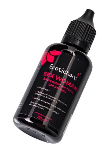 Капли для женщин Erotichard Sex Woman - 50 мл. - Erotic Hard - купить с доставкой в Коврове