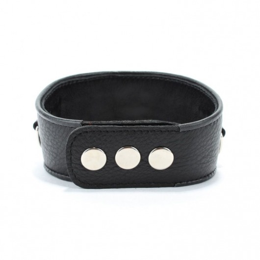 Кожаный ошейник для эротических игр - БДСМ Арсенал - купить с доставкой в Коврове