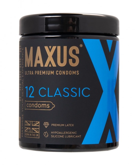 Классические презервативы MAXUS Classic - 12 шт. - Maxus - купить с доставкой в Коврове