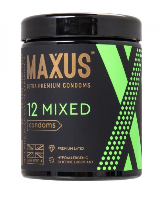 Презервативы MAXUS Mixed - 12 шт. - Maxus - купить с доставкой в Коврове