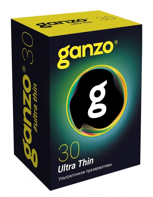 Супертонкие презервативы Ganzo Ultra thin - 30 шт. - Ganzo - купить с доставкой в Коврове