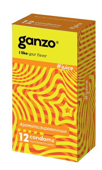 Ароматизированные презервативы Ganzo Juice - 12 шт. - Ganzo - купить с доставкой в Коврове