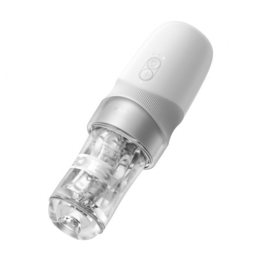 Белый автоматический мастурбатор Extra Sauce - Sauce - в Коврове купить с доставкой