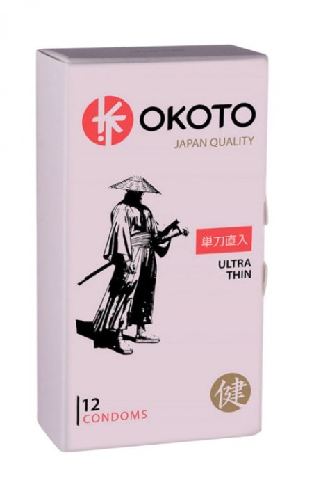 Тонкие презервативы OKOTO Ultra Thin - 12 шт. - Sitabella - купить с доставкой в Коврове