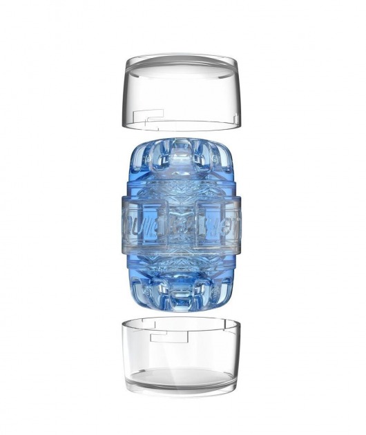 Мастурбатор Fleshlight Quickshot Turbo Blue Ice - Fleshlight - в Коврове купить с доставкой